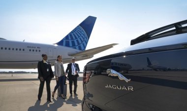 Jaguar cars to shuttle some United Airlines passengers to their connecting flights