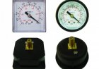 A pressure gauge serves what purpose? What uses do they have?