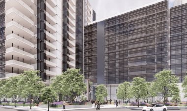 Plans unveiled for 450-500 Bercut Drive in River District: 825 units overlooking river, and a restaurant