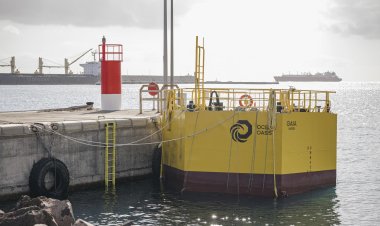 A wave-powered prototype device is aiming to produce drinking water from the ocean