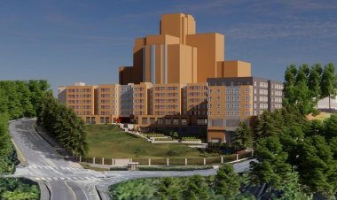 Affordable housing project rises on former Amazon HQ property