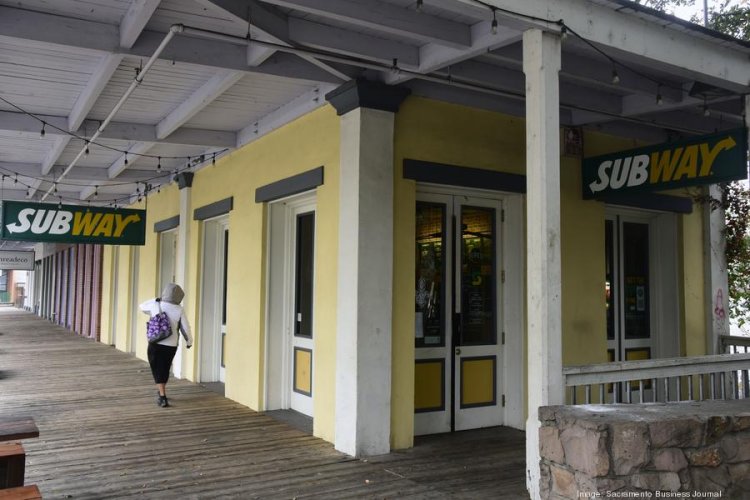 Subway location closes in Old Sacramento
