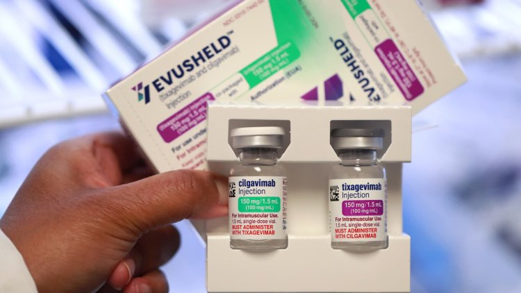 FDA withdraws Covid antibody treatment Evusheld because it's not effective against 93% of subvariants