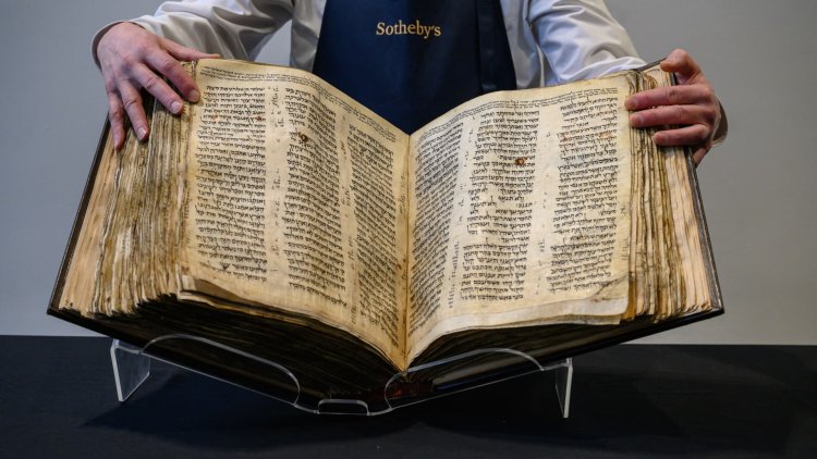 World's oldest Hebrew Bible could fetch $50 million at auction