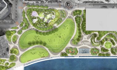 City considers embedding projector, speakers into former Landing site