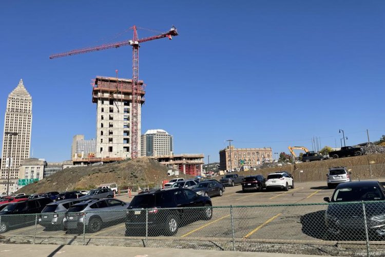 Construction worker falls from F.N.B. tower site