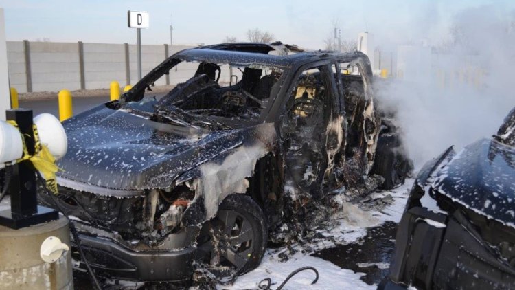 Ford F-150 Lightning fire footage highlights a growing EV risk